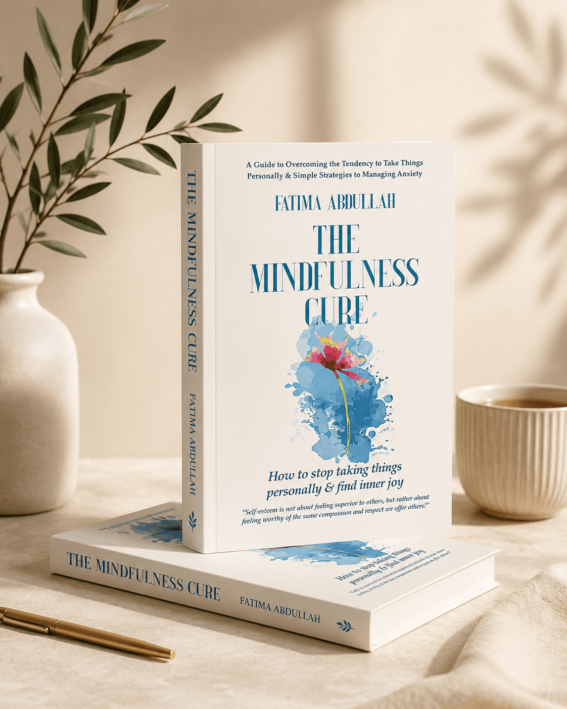 The Mindfulness Cure — book cover by Dr. Fatima Abdullah